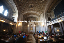 NU Advocacy Day at the Nebraska Legislature. March 27, 2019. 