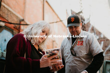 University of Nebraska–Lincoln students enrolled in the History Harvest course spent time March 31