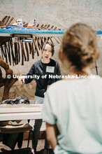 The theme for this month’s Sunday with a Scientist, at the University Nebraska State Museum, was M