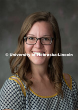 Studio portrait of Marnee Roundtree, Fulbright Scholar recipient. April 4, 2019. 