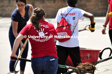 More than 3,000 Huskers joined forces for the Big Event, a student-led day of service that gives bac