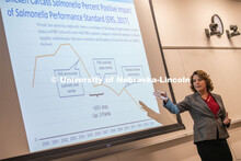 Mindy Brashears, a former Husker and current United States Department of Agriculture official discus