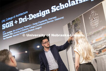 Architecture students partnership with SGH Inc. and Dri-Design, present as part of a student scholar