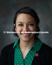 Studio portrait of Breanne Lewis-Jones, Administrative Coordinator, Civil Engineering. April 29, 201