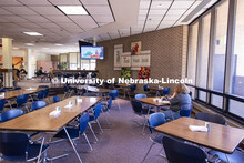 Photo show before the East Campus Union's $28.5 million remodeling project.  East Campus Dining Cent