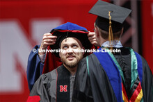 2019 Spring Graduate Commencement in Pinnacle Bank Arena. May 3, 2019. 