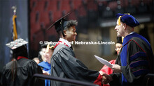 Undergraduate commencement at Pinnacle Bank Arena, May 4, 2019. 