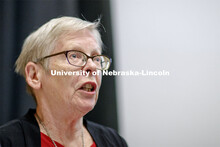 Kari Ronning explores the student experience through the novelist’s lens during the fifth talk in 