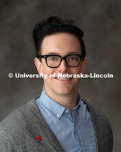 Studio portrait of Robert Russell, Academic Success Coach for First Year Experience and Transition P