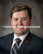 Studio portrait of Jordan Heim, Academic Success Coach for First Year Experience and Transition Prog