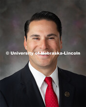 Studio portrait of Heath Mellow, Associate Vice President for University Affairs/Director of State R