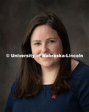 Studio portrait of Karen Hanson, Research Compliance Services Specialist for the Office of Research 