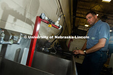 Rodney Rohrer, Research Engineer, Tractor Test, in the Department of Biological Systems Engineering 