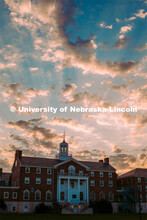 Exterior view of Neihardt Residential Center. July 25, 2019. 