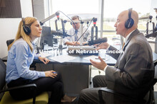 Yeutter Institute director Jill O’Donnell inteviews Nebraska Governor Pete Ricketts for the Instit