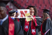 Alexis Deets celebrates her College of Education and Human Sciences degree. 2019 Summer Commencement