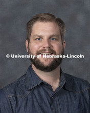 Studio portrait of Byron Anway, Assistant Professor of Practice, School of Art, Art History and Desi