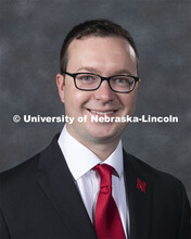 Studio portrait of Robert Campbell, Assistant Professor, Management. New Faculty. August 21, 2019. 