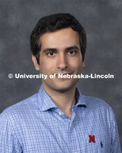 Studio portrait of Mohammad Ghashami, Assistant Professor,
Mechanical and Materials Engineering. New