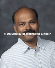 Studio portrait of Souparno Ghosh, Associate Professor, Statistics. New Faculty. August 21, 2019. 