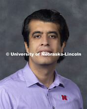 Studio portrait of Piyush Grover, Assistant Professor, Mechanical and Materials Engineering. New Fac