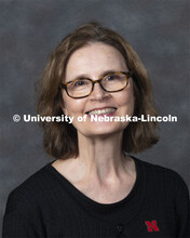 Studio portrait of Patti Harney, Assistant Professor of Practice, Advertising. New Faculty. August 2