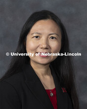 Studio portrait of Ling Lin Harris, Assistant Professor, School of Accountancy. New Faculty. August 