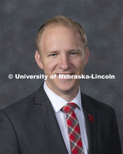 Studio portrait of Jonathan Hendricks, Assistant Professor,
Management. New Faculty. August 21, 2019