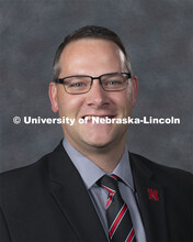 Studio portrait of Tim Hodges, Executive Director, Clifton Strengths Institute, College of Business.