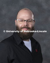 Studio portrait of Casey Hoeve, Associate Professor, University Libraries. New Faculty. August 21, 2