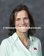 Studio portrait of Katja Koehler-Cole, Research Assistant Professor,
Agronomy and Horticulture. New 
