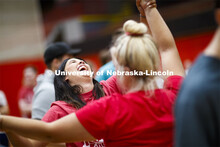 Playfair activity in Coliseum Wednesday night as part of Big Red Welcome. August 21, 2019. 