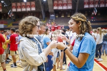 Playfair activity in Coliseum Wednesday night as part of Big Red Welcome. August 21, 2019. 