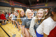 Playfair activity in Coliseum Wednesday night as part of Big Red Welcome. August 21, 2019. 