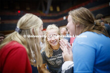 Playfair activity in Coliseum Wednesday night as part of Big Red Welcome. August 21, 2019. 