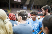 Playfair activity in Coliseum Wednesday night as part of Big Red Welcome. August 21, 2019. 