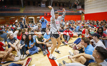 Playfair activity in Coliseum Wednesday night as part of Big Red Welcome. August 21, 2019. 