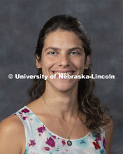 Studio portrait of Laila Puntel, Assistant Professor, Agronomy and Horticulture. New Faculty. August