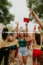 Sorority recruitment Bid Day. August 24, 2019. 