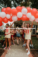 Sorority recruitment Bid Day. August 24, 2019. 