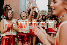 Sorority recruitment Bid Day. August 24, 2019. 