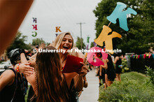 Sorority recruitment Bid Day. August 24, 2019. 