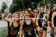 Sorority recruitment Bid Day. August 24, 2019. 