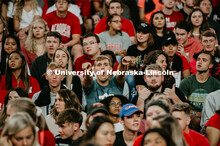 Students got to check out the 2019 Husker Football Team at the Big Red Welcome Boneyard Bash. The fi