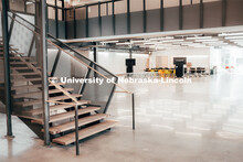 Johnny Carson Center for Emerging Media Arts is in the final stages of construction. Located on 13th