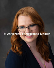 Studio portrait of Heather Hunt, The HUB Student Center August 29, 2019. 