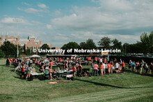 Engineering students, faculty and staff attended the College of Engineering’s Big Red Welcome even