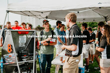 Engineering students, faculty and staff attended the College of Engineering’s Big Red Welcome even
