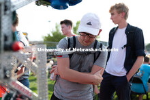 Engineering students, faculty and staff attended the College of Engineering’s Big Red Welcome even