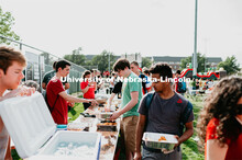 Engineering students, faculty and staff attended the College of Engineering’s Big Red Welcome even